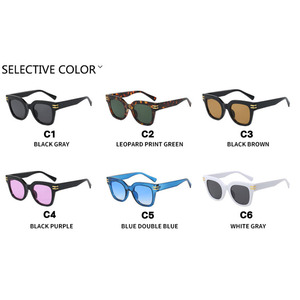 2025 New Fashion High-End Square <b>Large</b> <b>Frame</b> Sunglasses UV400 Sun Protection Optimal for Driving - Product Image 3
