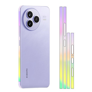 ฟิล์มกันรอยหลัง Xiaomi Civi 5 Pro แบบโฮโลแกรม สีพื้น TPU PC ป้องกันแรงกระแทกสำหรับโทรศัพท์มือถือ - Product Image 1