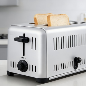 <span class=keywords><strong>Tostadora</strong></span> Comercial <span class=keywords><strong>para</strong></span> <span class=keywords><strong>4</strong></span> y 6 Rebanadas, Máquina <span class=keywords><strong>Tostadora</strong></span> de Pan Eléctrica, Máquina <span class=keywords><strong>para</strong></span> Hacer Desayunos <span class=keywords><strong>para</strong></span> Tostar Rebanadas - Product Image 6