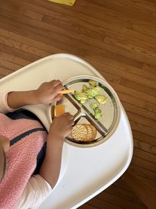 Platos de Silicona con Succión para Bebés, de Acero Inoxidable, Plato Dividido para <span class=keywords><strong>la</strong></span> Alimentación del Bebé, Accesorios para <span class=keywords><strong>la</strong></span> Alimentación del Bebé - Product Image 6