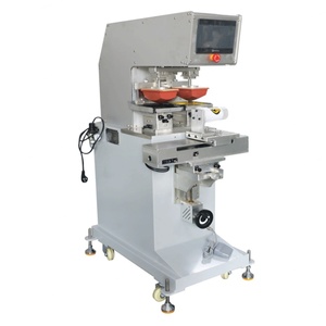 Two-Color Semi-Automatic Shuttle Pad <b>Printer</b> Large New Core Components for Catering Boxes & Tubes Used Condition - Product Image 2