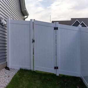 سياج بلاستيكي أبيض عالي الجودة من البي في سي وأعمدة بالجملة، ألواح سياج فينيل للخصوصية بطول 6 أقدام، سياج خارجي للحدائق - Product Image 6