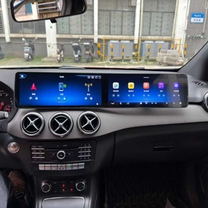 หน้าจอคู่ขนาด 12.8 นิ้ว ดีไซน์ใหม่สำหรับรถยนต์เมอร์เซเดส-เบนซ์ รุ่น A CLA GLA ระบบมัลติมีเดียแอนดรอยด์ วิทยุติดรถยนต์พร้อมระบบนำทาง GPS และจอภาพ - Product Image 4