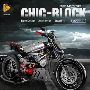 Panlos 672002 Du Kadi <span class=keywords><strong>Demon</strong></span> King Moto de Course Modèle de Jouet en Blocs de Construction à Petites Particules - Product Image 1