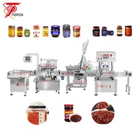 Machine de remplissage automatique à piston de qualité alimentaire pour piment sacue, miel, confiture de fruits, beurre d'arachide, mayonnaise, sauce moutarde, pâte