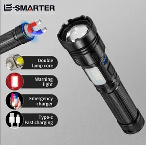 Lampe De Poche Taschenlampe Linternas Led 100000 Luminens Mini High Power Led Torch Super Bright Light Rechargeable Flashlights