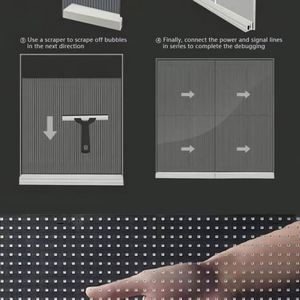 <span class=keywords><strong>P4</strong></span>-8 trong nhà linh hoạt <span class=keywords><strong>LED</strong></span> bảng điều chỉnh hiển thị cho Quảng Cáo & buổi hòa nhạc trong suốt bức tường <span class=keywords><strong>video</strong></span> văn bản SDK chức năng <span class=keywords><strong>LED</strong></span> Bộ vi xử lý <span class=keywords><strong>video</strong></span> - Product Image 3