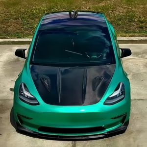 Capot en fibre de carbone personnalisable pour <span class=keywords><strong>Tesla</strong></span> <span class=keywords><strong>Model</strong></span> 3 2017-2024 - Product Image 6