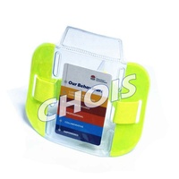 Support de brassard de sécurité avec sangle élastique flexible
