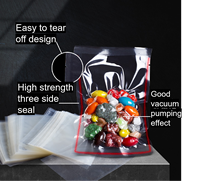 Produits tendance 2023 nouvel arrivage sac sous vide en Nylon Transparent laminé Pe de qualité alimentaire sac d'emballage en Nylon co-extrusion