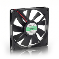 Ventilateur DC à profil bas 92x92x15mm 9215 12V 0.45A 4 broches PWM à roulement à billes 3000 tr/min CE pour armoire de commutation réseau et télécommunications, ventilateur de refroidissement axial