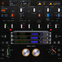 Procesador LA306 Procesador digital Dsp de alto rendimiento Procesador de audio profesional Dsp 3 en 6 Efectos de audio de salida
