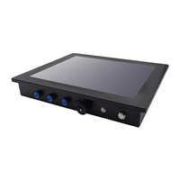 Tablette marine d'occasion, 17 pouces, luminosité 1000 Nits, étanche IP67, avec boîtier en Aluminium anodisé à froid