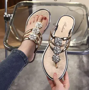 Kadın ayakkabı toptan yaz sandalet artı boyutu yeni ayakkabı rahat Flip flop sandalet