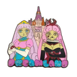 2026 En gros Pins de revers amusants en émail souple, plaqués or, en alliage de zinc, motifs <span class=keywords><strong>Simpsons</strong></span> et Anime, style antique, pour vêtements de remise de diplôme - Product Image 1