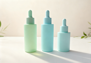 Botellas de Vidrio con Gotero, Coloridas, de Hombro Plano, Recargables, para Aceites Esenciales, Sueros y Cosméticos - Product Image 2