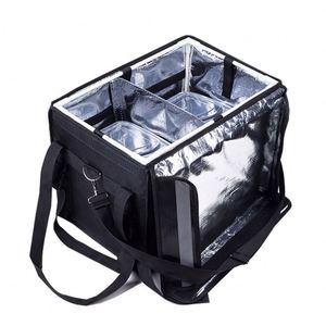 Sac isotherme extra large pour voiture, sac à lunch thermique isolé, sac de livraison de pizza, sac à dos alimentaire en polyester pour livraison extérieure Df190005 - Product Image 2