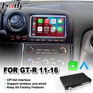 Lsailt CP AA Android Auto OEM tích hợp video Carplay giao diện cho Nissan Gtr GT-R R35 2011-2016 - Product Image 2