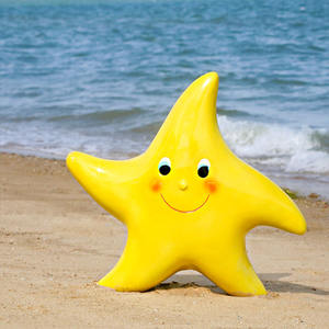 Hars Zeeleven Vis Standbeeld Levensgrote Zeesterren Zeepaardje Sculptuur Voor <span class=keywords><strong>Aquarium</strong></span> Decoratie - Product Image 3