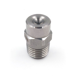 Buse de pulvérisation à <span class=keywords><strong>jet</strong></span> d'eau large angle en acier inoxydable YS, type BB-W, buse de pulvérisation à cône plein, angle standard - Product Image 1