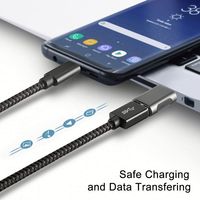 Câble USB Type C 60W 100W 3A USB C vers USB 3.2 Gen2 10 Gbps a vers C Câble de données Câble Android Auto pour iPhone 15