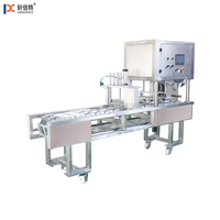 Machine de scellage de gobelet en papier plastique linéaire vertical automatique