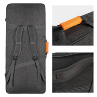 OEM Custom 61 Keys Keyboard Bag Padded 600D Oxford Waterproof Electronic Piano Gig Case Custom Logo Wholesale
