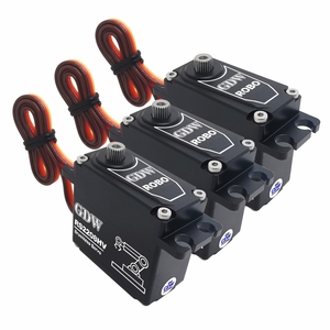 GDW RS-2208 Piezas de Avión RC Digital sin Escobillas, Gran Torque 25KG, Engranaje Metálico de Alto Rendimiento, Unisex 14+ años - Product Image 1