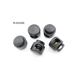 200 pcs dây rút chuyển đổi Stopper Nhựa Dây khóa Bungee <span class=keywords><strong>Clasp</strong></span> cho dây giày đàn hồi - Product Image 3