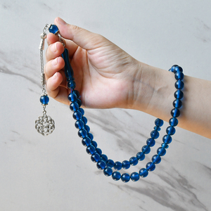 YS390-4 <span class=keywords><strong>Rosario</strong></span> in Resina di Bachelite, Perle in Resina Ambrata Stile <span class=keywords><strong>Russo</strong></span> Baltico, Tasbih Tesbih, <span class=keywords><strong>Rosario</strong></span> con Perle in Plastica, Tasbeeh in Resina Plastica - Product Image 2