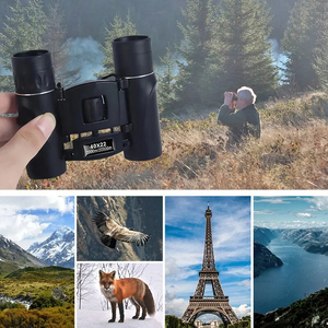 Jumelles de poche 40x22 haute définition compactes pour adultes et enfants, idéales pour le camping, la randonnée, les concerts, le théâtre, la chasse, cadeau - Product Image 3