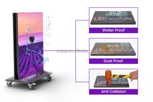 2025 New <span class=keywords><strong>LED</strong></span> Poster 640x1920 Mét Màn hình p1.86 P2 p2.5 sàn thường vụ <span class=keywords><strong>LED</strong></span> gấp máy quảng cáo <span class=keywords><strong>LED</strong></span> hiển thị - Product Image 2