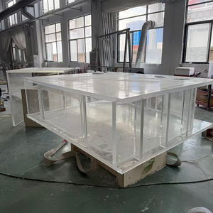 メーカー直販 カスタム 不規則型 100ガロン 海水魚水槽 アクアリウム 4フィート - Product Image 5