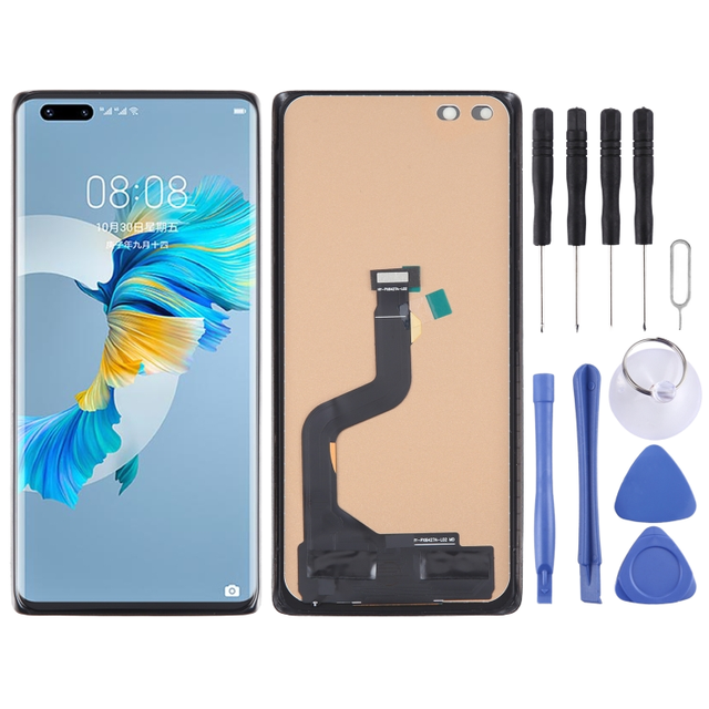 TFT LCD Screen 6.8" 400cd+ for Mate 40 Pro Digitizer Full Assembly 1 Year Warranty Not Supporting Fingerprint Identification