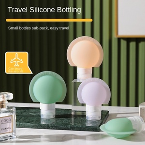 Silicone Sub-bottling Leak-proof Pressing Type Travel Sub-packaging Bag Shampoo Skin Care Storage Portable Sample Empty <b>Bottle</b> - Product Image 2