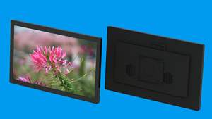 Personalización Montaje en pared FHD Vertical Barato 23,6 "Pantalla táctil impermeable Pantalla Tactil Monitor con película de filtro de privacidad - Product Image 4