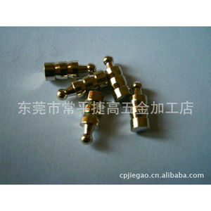Clous à riveter pour vêtements, à double capuchon, plaqués laiton, durables, personnalisables, disponibles pour plusieurs marques, pour accessoires vestimentaires, Foshan Chine - Product Image 1