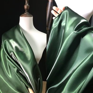 Abito da Sposa/Speciale in <span class=keywords><strong>Raso</strong></span> Effetto Acqua, Imbottito, Rigido, in Metallo Liquido Cristallino, 100% Poliestere Traspirante ed Ecologico - Product Image 2