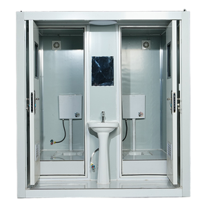 TOPPRE Détachable Préfabriqué Toilettes Publiques Cabine Extérieure Salle De Bains Portable Douche <span class=keywords><strong>Wc</strong></span> Toilettes Réservoirs Mobile Toilettes Portables pour Adultes - Product Image 1