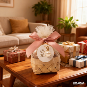 Тканые маленькие пустые корзины, коробка для свадебных подарков, оптовая продажа, деревянные подарочные корзины, ящики для хранения - Product Image 3