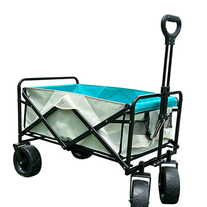 Carrito Plegable Portátil de Acero con Cuatro Ruedas para Niños, para Compras y Uso en Exteriores/Camping/Playa, OEM - Product Image 1