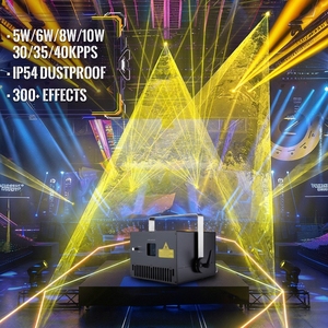 Laser de scène programmable pour fête, 10W, 40Kpps, effet de scène, éclairage de scène laser pour discothèque, bar, intérieur - Product Image 1