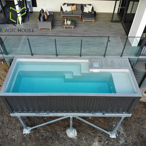 Nuova Casa Magica 2024 con Piscina in Container, Casa Prefabbricata di Lusso con Piscina sulla Spiaggia - Product Image 2