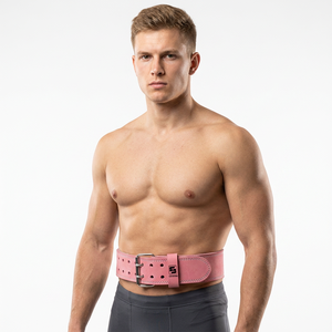 Cinturones de Gimnasio de Cuero Vacuno 100% de Alta Calidad, Resistentes, con Cierre de Hebilla, para Fitness y Levantamiento de Pesas - Product Image 1