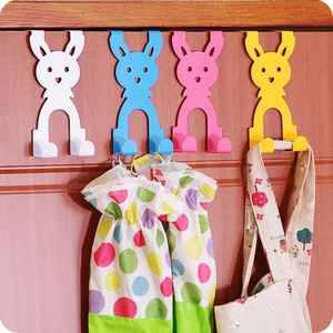 No Drill Cartoon Rabbit Door Hook Creative Iron Over-The-Door <b>Hanger</b> for Clothes Hats Bags - <b>Space</b> <b>Saving</b> Durable Door Back Hook - Product Image 6