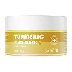 SADOER Organic Clay Mask Kit Handelsmarke Kurkuma Grüner Tee Pink Cranberry Face Mud Clay Mask Gesichts maske für Akne-Haut - Product Image 5