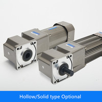 7GU 120mm 400W Moteur à engrenages à courant alternatif monophasé Terry à angle droit 220V/380V 60Hz Fréquence Moteur à induction en aluminium à faible bruit