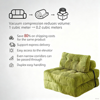 Boneless Cloud Modulares Ecksofa Komfortables Gepolstertes Modernes Schlafsofa-Set