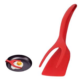 Vente flash : Spatule multifonctionnelle 2 en 1 pour cuisine, cuillère de cuisson, ustensile de cuisine, spatule à œufs, spatule à crêpes, spatule à omelette - Product Image 1