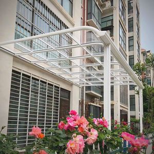 Auvent extérieur imperméable en alliage d'aluminium, toit en polycarbonate, auvent de patio, <span class=keywords><strong>abri</strong></span> de <span class=keywords><strong>terrasse</strong></span> - Product Image 6